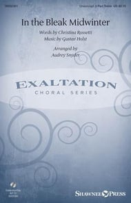 In the Bleak Midwinter Unison/Two-Part choral sheet music cover Thumbnail